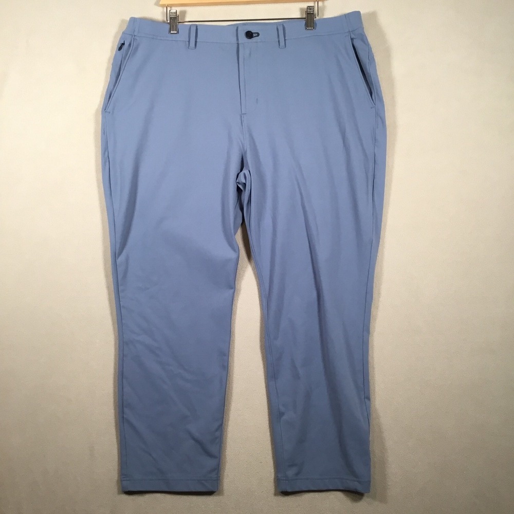 Public Rec All Day Every Day Straight Pants Mens 42x26 Bluish Gray Performance